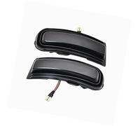 MEXWLOP Luz LED dinámica de señal giro lateral secuencial for Jeep Renegade 2015-2022, 2 unidades (cristal) Luz indicadora del espejo(BLACK Smoked)