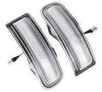 MEXWLOP Luz LED dinámica intermitente for espejo retrovisor, for Jeep Renegade (2015, 2016, 2017, 2018, 2019, 2020, 2021 y 2022) (transparente) Luz indicadora del espejo(BLACK Clear)
