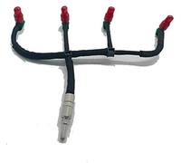 MEXWLOP Manguera de retorno combustible diésel 2,2 Td4, para Land Rover, para Range Evoque Discovery Sport, tubo fuga inyector Lr051528, 1 Línea de manguera de retorno de combustible para automóvil