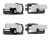 MEXWLOP Manija interior de la puerta del automóvil, perilla, for NISSAN, for Qashqai, J10 MKI 2007-2013 80670JD00E 80671JD00E Abridor de puertas de cabina automotriz(4PCS One Set)