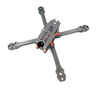 MEXWLOP Marco de carreras Fpv 220 6mm brazo Kit de marco de fibra de carbono RC Drone FPV Racing Quadcopter Freestyle True X UAV Kit de marco para drones FPV