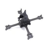 MEXWLOP Marco de palillo de dientes 100mm 2,5 pulgadas 3MM Kit de marco de brazo RC Drone FPV Racing Quadcopter Freestyle True X 1103 8000kv 65MM Kit de marco para drones FPV(Eyas100 (14MM))