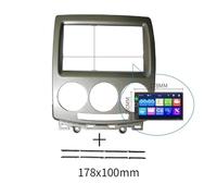 MEXWLOP Panel for estéreo y DVD 2 DIN, for Ford, I MAX 2007+, for Mazda, 5 Premacy 2005+ Audio Radio Fascia CD Trim Kit Marco reacondicionamiento Facia Recorte de Audio para Coche(178X100mm)