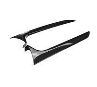 MEXWLOP Par de alerón lateral ventana trasera, divisor Canard Canards, for A6 C7 Avant 2012-2018, for ALLROAD, for TDI Quattro Moldura de viento para extensión de techo de coche(Carbon Look)