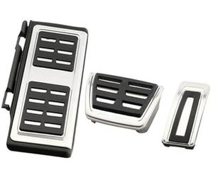 MEXWLOP Pedales for VW, for, 2017-2022, for Passat, B8, for Golf, 7 8, for T-Cross, for T-ROC, for Skoda, for Octavia, A7 5F MK3 LHD Pedales for Coche Cubierta del Panel de la Puerta del automóvil(BL