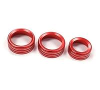 MEXWLOP Pegatinas de botones for coche, piezas Alfa, para Romeo
