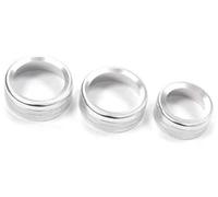 MEXWLOP Pegatinas de botones for coche, piezas Alfa, para Romeo