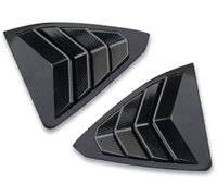 MEXWLOP Persiana Lateral Trasera for Ventana de Coche, for Lexus, for IS300 IS250 200T 2013-2019 Superposición de Rejilla de ventilación Lateral de(Black Carbon)