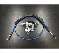 MEXWLOP Pestillo de bloqueo puerta corrediza con cable for Toyota Hiace Commuter 2005-2013 Cerradura para maletero de coche(Door in left)