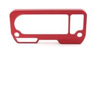 MEXWLOP Protector de cubierta for velocímetro motocicleta, embellecedor decorativo aluminio CB500X CB650R CBR650R 2019 2020 Anillo para velocímetro de motocicleta(Rot)