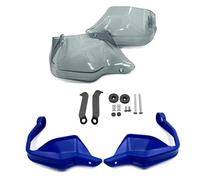 MEXWLOP Protector de manos rojo y azul for parabrisas, protectores de manos CB500X CB500F CB650F 2013-2021 CB400X CB400F 2021 Protector de mano para motociclista(Full Set E)