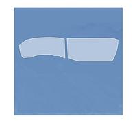 MEXWLOP Protector de pantalla de instrumentos, for Volkswagen, for Touareg, 2019 2020 Película protectora de vidrio templado for automóvil Película protectora de navegación GPS for automóvil Protector