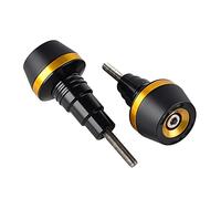 MEXWLOP Protector Deslizante del Marco del Motor de la Motocicleta, for Yamaha, for MT-09 MT09 FZ09 FZ-09 XSR900 Tracer 900 2014-2017 Protector de Horquilla para Motocicleta(Gold)
