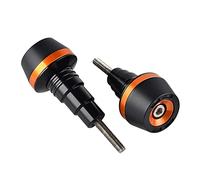 MEXWLOP Protector Deslizante del Marco del Motor de la Motocicleta, for Yamaha, for MT-09 MT09 FZ09 FZ-09 XSR900 Tracer 900 2014-2017 Protector de Horquilla para Motocicleta(Orange)