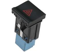 MEXWLOP Pulsador de luces emergencia, for Volkswagen Polo 2014-2017 6C0953509A 6C0 953 509 Interruptor de peligro del tablero