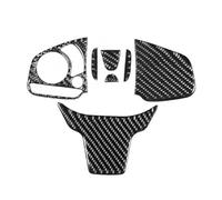 MEXWLOP Reemplazo de la cubierta embellecedora del panel interruptor botón volante, for Civic, 10th FC/FK 2016 a 2019 Panel embellecedor de cambio de marchas de coche(BLACK B)