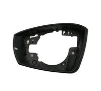 MEXWLOP Reemplazo del marco de la carcasa del espejo retrovisor lateral for VW, POLO, 6R 6C MK5 V con marco de vidrio for soporte de intermitentes 2009 2014 2016 2017 Marco del espejo retrovisor(Left)