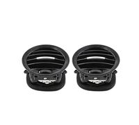MEXWLOP Rejilla de ventilación cromada for Opel, D 2201099 13417363 13365420, salida aire acondicionado for salpicadero coche Rejilla de salida del aire acondicionado del coche(2pcs)