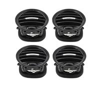 MEXWLOP Rejilla de ventilación cromada for panel coche, for Opel, D, Mk3 2201099 13417363 Rejilla de salida del aire acondicionado del coche(Cn-4pcs with Chrome)