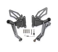 MEXWLOP Reposapiés traseros ajustables de aluminio for motocicleta, izquierda y derecha, for, G310R G 310 R 2016 2017 2018 2019 Reposapiés para motocicleta(Titanium)