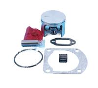 MEXWLOP Rodamiento de agujas con pasador de anillo de pistón de 52mm, for HUSQVARNA, 268 272 272XP 272K motosierra con junta de silenciador de cilindro, piezas de repuesto Kit de pistón para motosierr