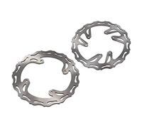 MEXWLOP Rotor de Disco de Freno Delantero y Trasero for Motocicleta, 240mm, CR125R CR250R CRF250R CRF250X CR125 250R CRF 250R 250X 450R 2002-2017 Rotor de Disco de Freno para Motocicleta