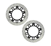 MEXWLOP Rotor de disco de freno derecho delantero izquierdo de motocicleta de 2 piezas, for Suzuki, AN250 Burgman Skywave AN400 2003-2015 AN650 Burgman Executive 2004-2009 Rotor de disco de freno para