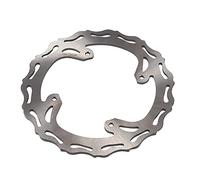 MEXWLOP Rotor de disco de freno trasero for motocicleta, 240mm, CR125R CR250R 2002-2008 CRF250R 2004-2016 CRF250X CRF450X 2004-2015 CRF450R 2002-2016 Dirt Bike Rotor de disco de freno para motocicleta