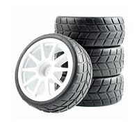 MEXWLOP Rueda de Esponja con inserción neumáticos Agarre, for HSP Racing, 1/10 1:10 On-Road Car RC 910-6083 Neumáticos de Control Remoto de Alto Agarre(910W-6083)