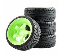 MEXWLOP Rueda de Esponja inserción neumáticos Velocidad, for HSP, for HPI, 1/10 1:10 Touring Car RC 6030-8003 Neumáticos de Control Remoto de Alto Agarre(6030G-8003)