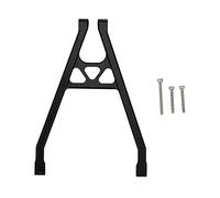 MEXWLOP Soporte de Eje Trasero Metal, eslabones Brazo suspensión Marco, for Axial, for Yeti Jr. AX90052 AXI90069 1/18 RC, Pieza actualización Coche Brazo de suspensión(Schwarz)