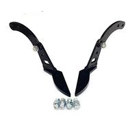 MEXWLOP Soportes for estriberas de carretera Cam-Am Spyder GS RS RT SE6 SM5 Limited SM6 + reposapiés ajustables 360 grados con pernos Reposapiés para motocicleta(Highway Peg Mounts)