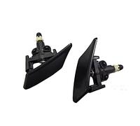 MEXWLOP Tapa de Boquilla de pulverización for arandela de Faro Delantero de Coche, Tapa de Chorro de arandela, for Piezas de automóvil Peugeot 307 Cubierta de Spray de Limpieza de Faros(1 Pair)