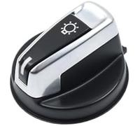 MEXWLOP Tapa del botón del interruptor de faros delanteros giratorio for Serie 1, 3 y X1, E84, E87, E88, E82, E90, E91, E92, E93, 61316932794 Unidad de interruptor de faros de coche
