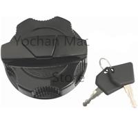 MEXWLOP Tapa del tanque de combustible con 2 llaves 14607 for excavadora JCB 331/31152 3313352 3CX JS130 JS160 JS220 JS145 JS460 JS210JS18 Tapa del tanque de combustible diesel de excavadora