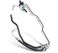 MEXWLOP Tubos de alta y baja presión suministro aceite dirección asistida, para Hilux Kun25 Kun26 D4D 2.5L 3.0L Rhd 44410-0K120 44410-0K130 Manguera de dirección asistida