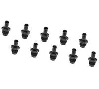 MEXWLOP Válvula de Escape PCV de ventilación del cárter, for Toyota, Corolla, Matrix Celica MR2 Spyder 1.8L 1220422051 12204-22051 Reemplazo de válvula PCV(Black 10 PCS)