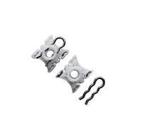 MEXWLOP X2 CLIPS DESLIZANTES ABS, for Z4 Z3 KIT DE REPARACIÓN REGULADOR ELEVALUNAS DELANTERO IZQUIERDO for DERECHO Motor elevalunas para coche