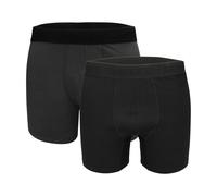 MEXX Bóxers para hombre pack 2 (negro/gris, L)