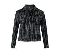 MEXX Chaqueta de entretiempo negro / blanco natural M negro / blanco natural