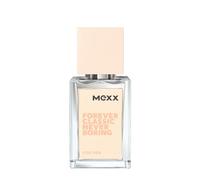 Mexx Agua de inodoro para mujer Forever Classic Never Boring – fragancia floral y frutal, 15 ml