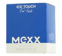 MEXX Ice Touch Man - Agua de colonia con aroma refrescante y jazmín y pachulí para hombres seguros, 50 ml