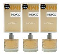 Mexx Mujer Eau De Parfum 3 X 40Ml EdP Spray Natural Para Ella Hecho Por Coty