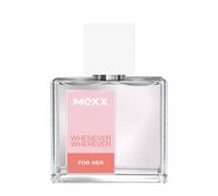 MEXX Whenever Wherever Woman Eau de Toilette, fragancia fresca floral afrutada para mujeres, 30 ml