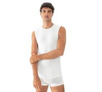 MEY 2801-101 Men's Noblesse White Solid Colour Tank Vest Top Medium (Brand Size 5)