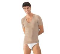 Mey 46098-111 Men's Dry Cotton Skin Solid Colour Short Sleeve Top Large (Brand Size 6)