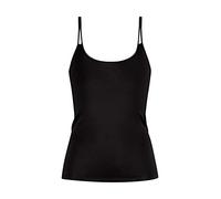 Mey 55200-3 Women's Emotion Black Solid Colour Spaghetti Vest Top 32