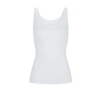 Mey Camiseta para mujer de 92 % algodón orgánico con tirantes anchos y cuello redondo. Como camiseta interior o camiseta sin mangas para mujer. Forma estrecha sin costuras laterales. Sensación natural. 3 colores, tallas XS-3XL, Blanco, XS