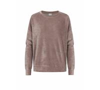 MEY Loungewear Sweater VELVET DREAM dark truffel marrón claro | L