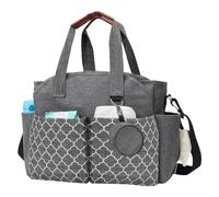 MEYAGOT Bolso cambiador para bebé, bolso cambiador de viaje, bolsa de pañales portátil, bolso de hombro con bolsa para chupete para trabajo, fin de semana, gran capacidad para todos los accesorios del